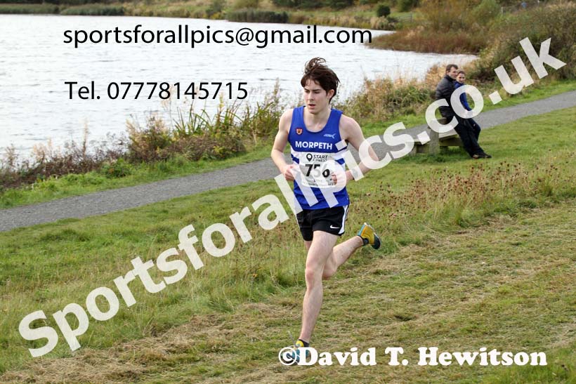 Senior mens 2021 North Eastern Harrier League, Druridge Bay. Photo: David T. Hewitson/Sports for All Pics